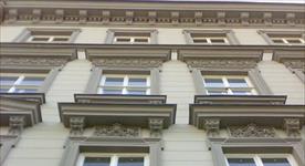 Bytový dům Pekárenská - nátěr fasády JUB